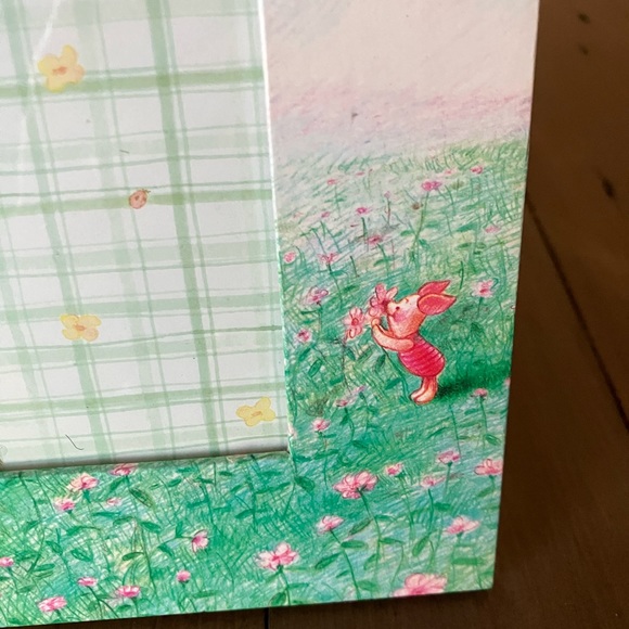 Winnie the Pooh and Piglet Set with Picture Frame and Plate - Picture 6 of 11